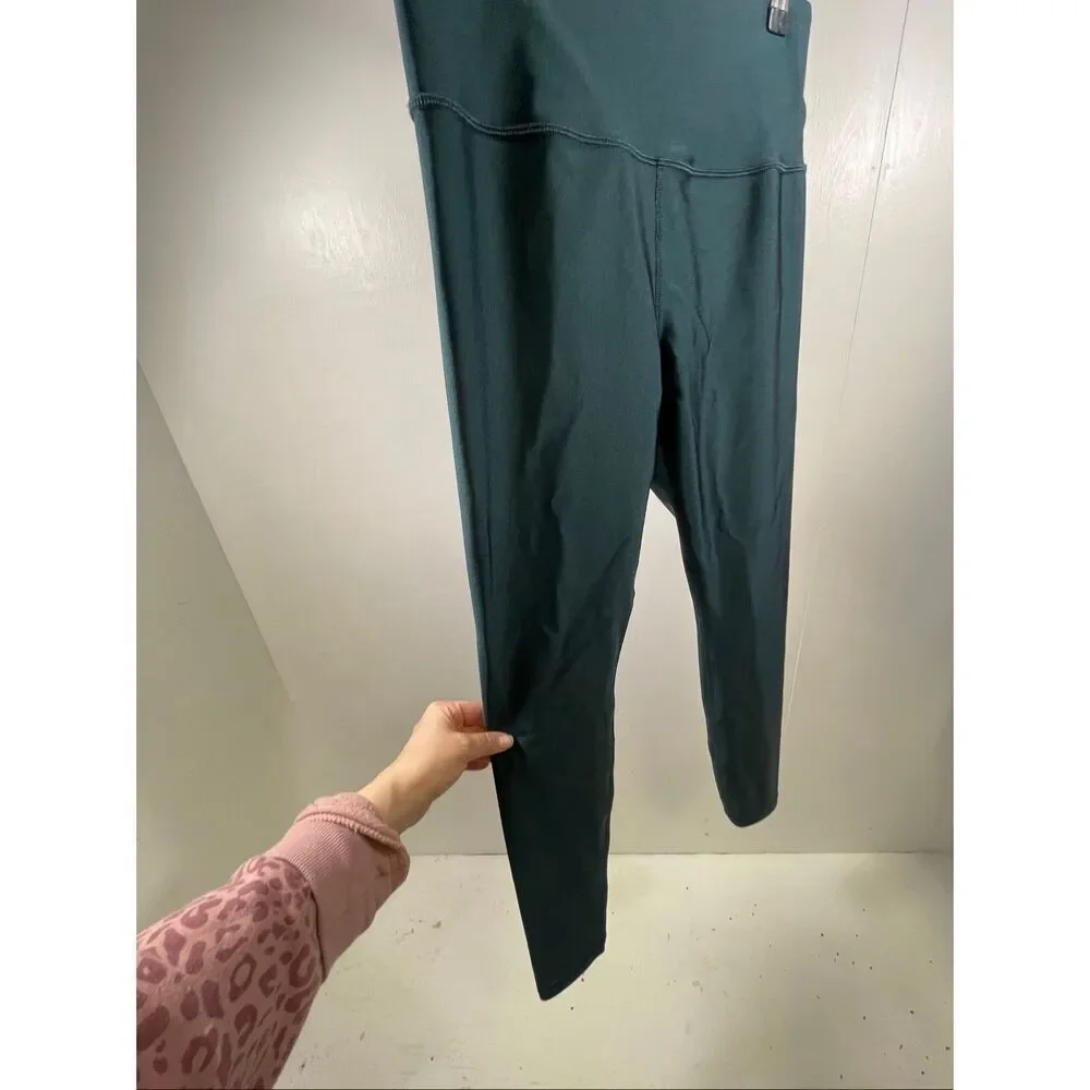 Athleta Elation Sheen Thigh Green Legging in the Cypress Green Size M - Picture 5 of 8